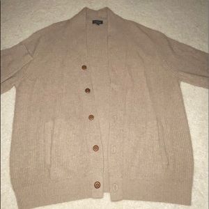 Brown Express cardigan